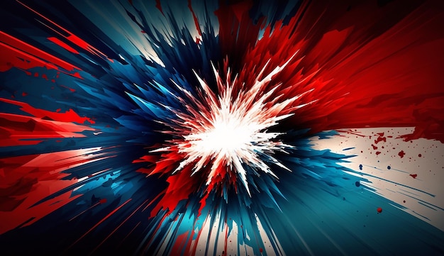 Independence Explosion An abstract background Generative AI