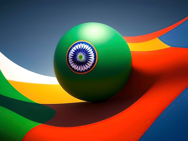 India 3d flag