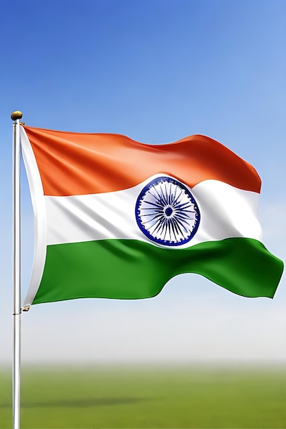 India flag free photo and Ai generated photo
