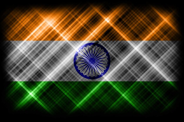 Premium Photo | India flag, national flag, modern flag background