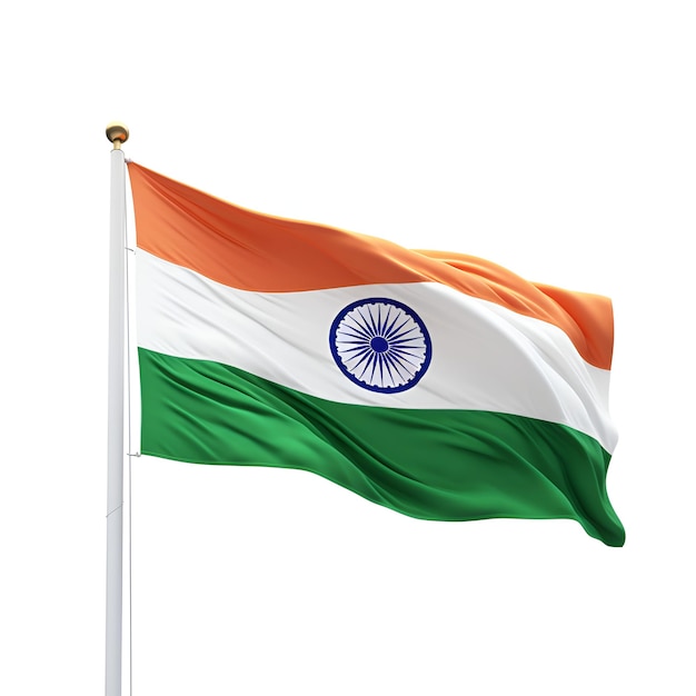 India Flag png white background