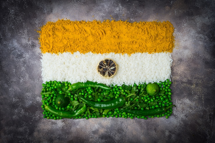 फोटो भारत स्वतंत्रता दिवस 15 अगस्त अवधारणा: भारतीय राष्ट्रीय ध्वज