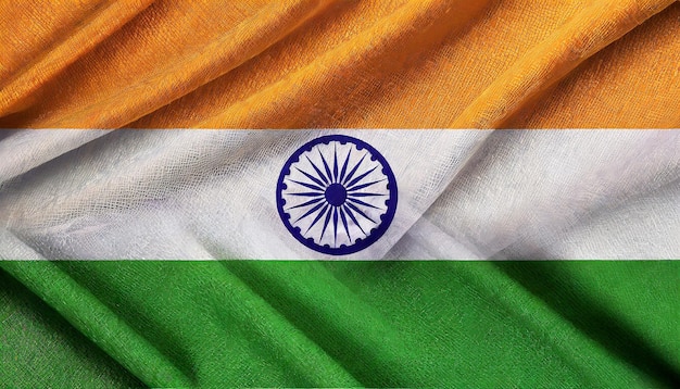 India nationale stof vlag Republiek dag Onafhankelijkheidsdag