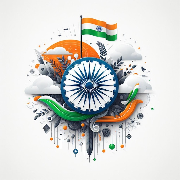 Photo india republic day posterflyerbannerfree photos and background