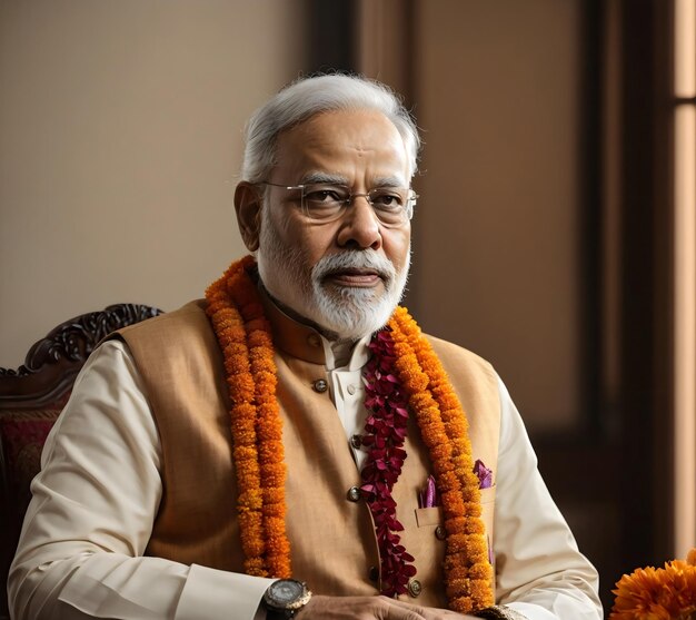 India's Prime Minister Narendra Modi created with Generative AI