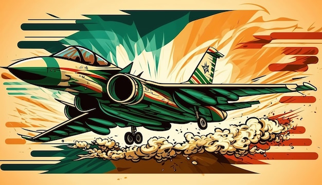 インド空軍の日ジェネレーティブ Ai