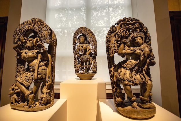 Indian Artifacts in British Museum London Hoysala Era Sculptures London