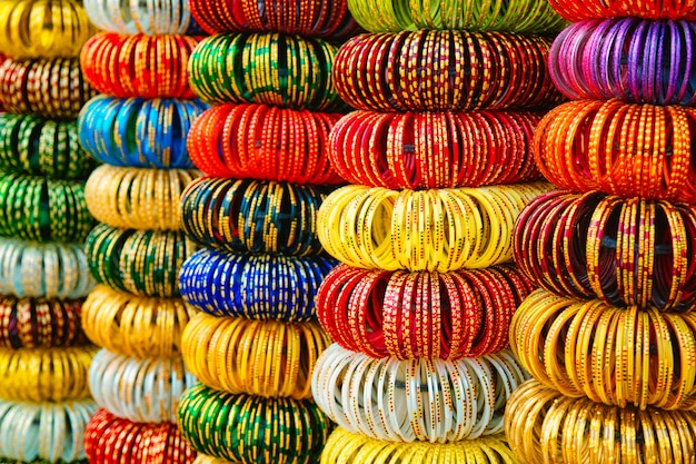 Indian Bangles in a shop