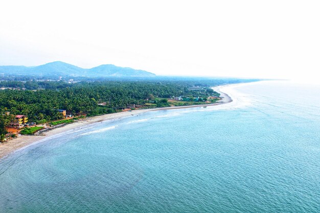 Photo indian beach views nature photography and blue water