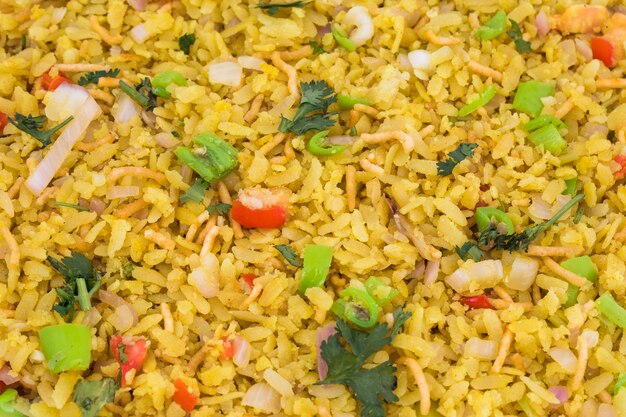 Indian Breakfast Dish Poha