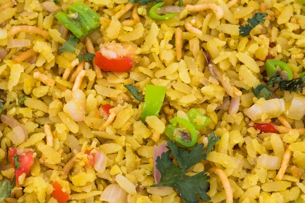 Indian Breakfast Dish Poha