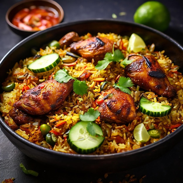 Indian Chicken Biryani