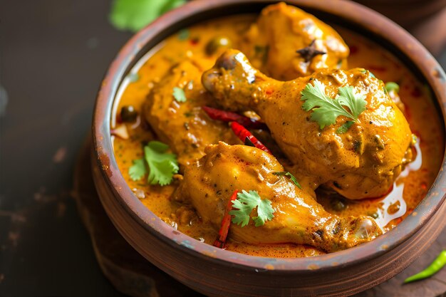 Indian Chicken Curry with Masalas