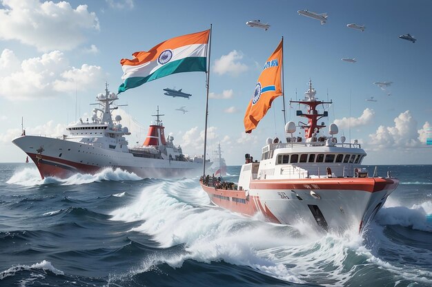 Photo indian coast guard day