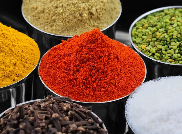 Indian Colourful Spices