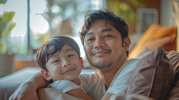 写真 インド人夫婦と子供たち