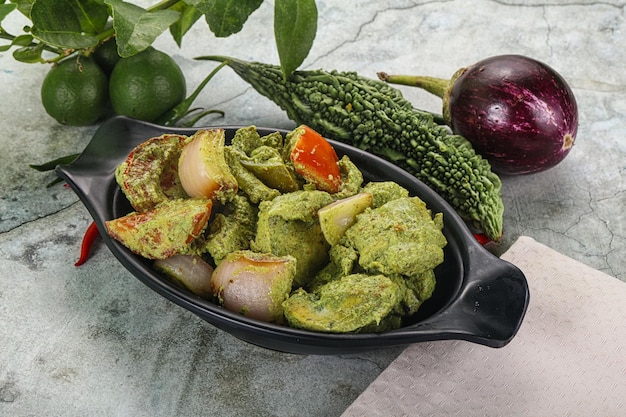Индийская кухня Куриная мятная тикка