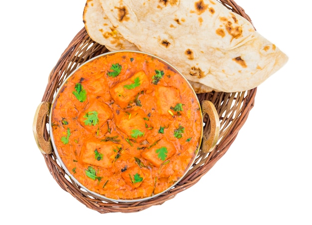 Индийская вкусная кухня Paneer Tikka Masala