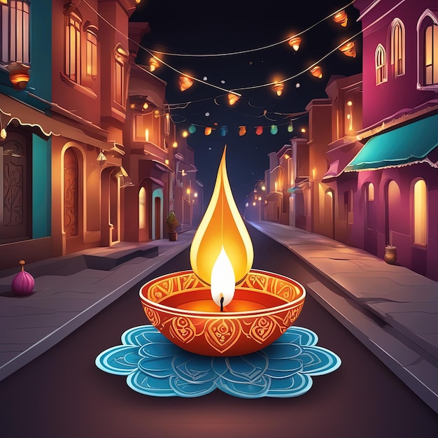 indian diwali lights vector designindian diwali lights vector designindian diwali festival backgro