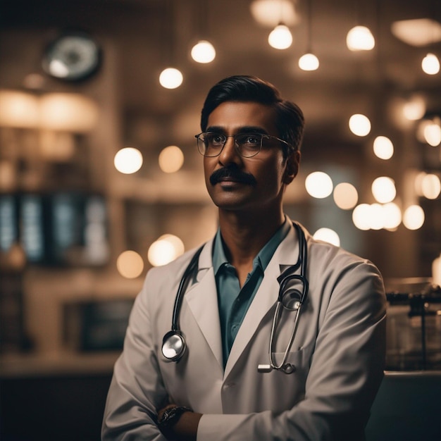 Indian Doctor portrait