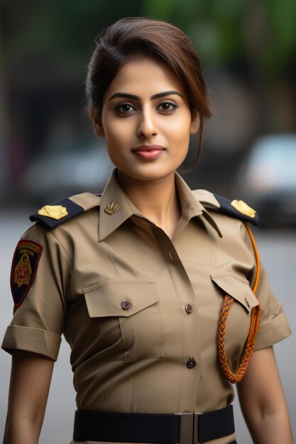 Indian Female Police Officer