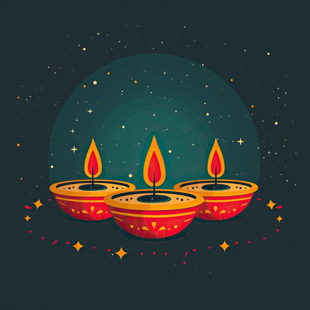 Photo indian festival happy diwali celebration images