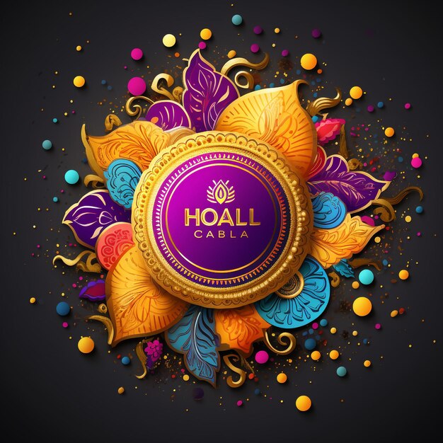 Photo indian festival happy diwali with diwali props holiday background diwali celebration greeting card vector illustration design