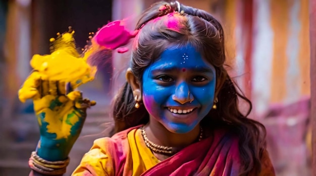 インドのホリ祭り