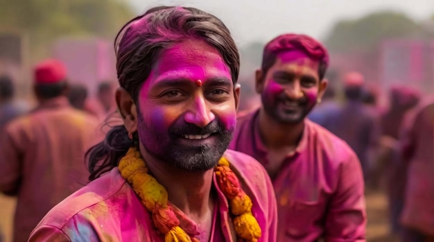 インドのホリ祭り