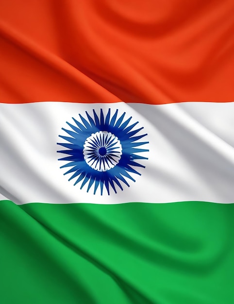 Indian flag Ai image design