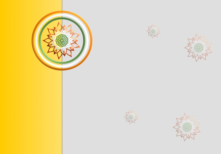 फोटो indian flag color background