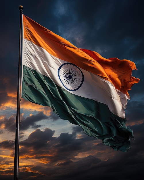 인도 깃발