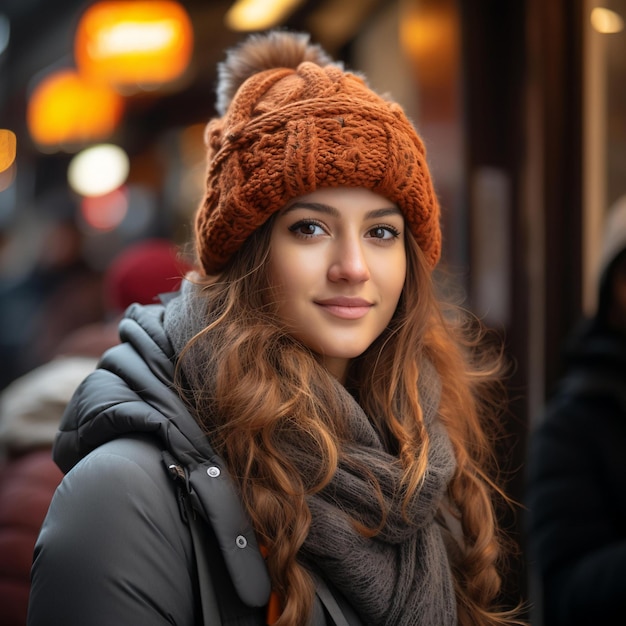 an indian girl with a smile