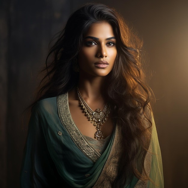 Premium AI Image | Indian Girl