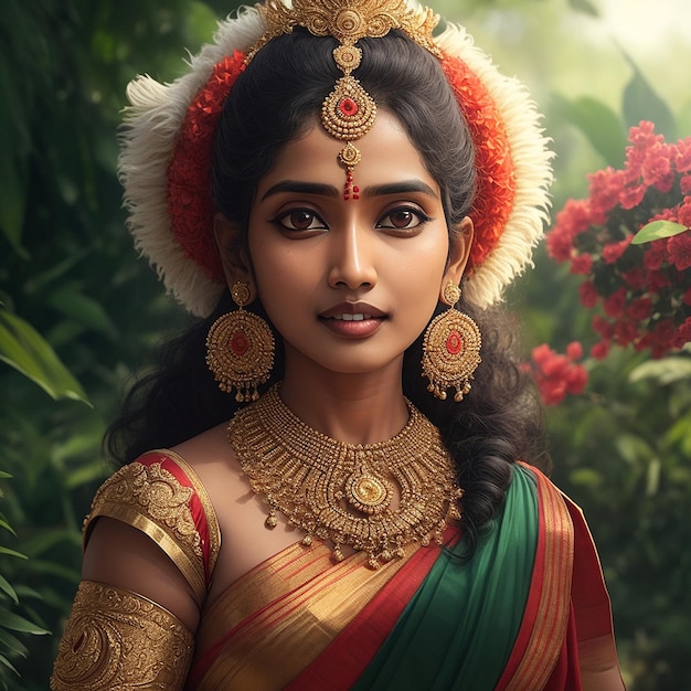 Premium AI Image | indian girl