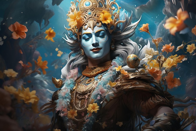 Индийская богиня Радха