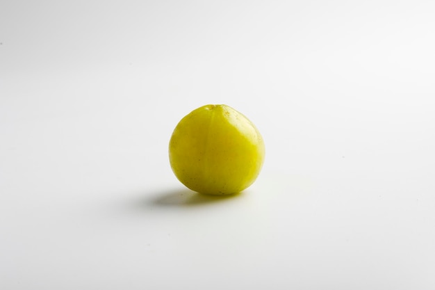 Indian gooseberry on white background