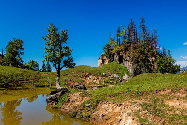 Photo indian himalayan landscape in himalayas