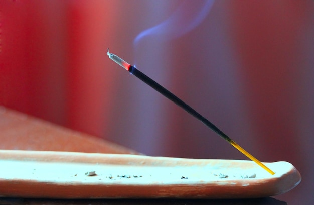 Indian incense stick .