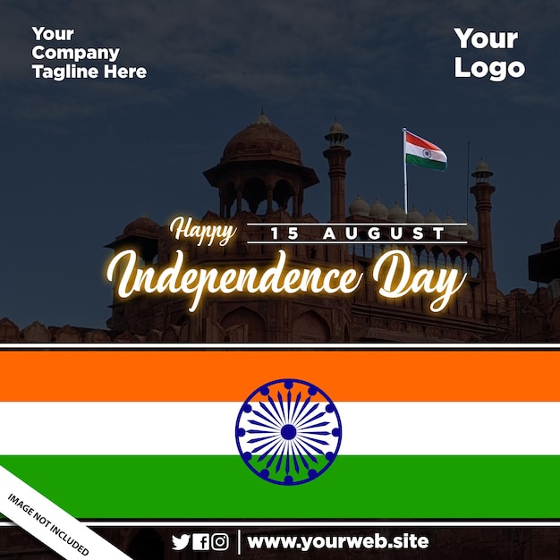 Indian Independence Day Photo Background