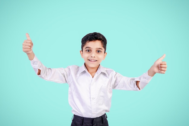 Indian little boy pictures doing different expressions