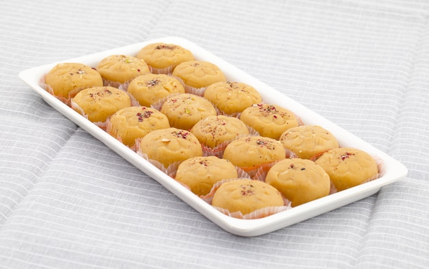 Indian Most Popular Sweet Food Variety of Peda