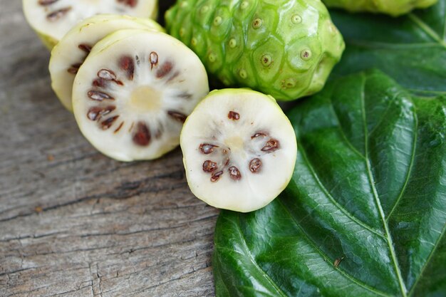 Indian Mulberry is used as a laxative to cure wasting disease and extract the color from it