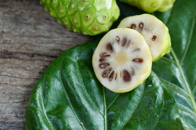 Indian Mulberry is used as a laxative to cure wasting disease and extract the color from it