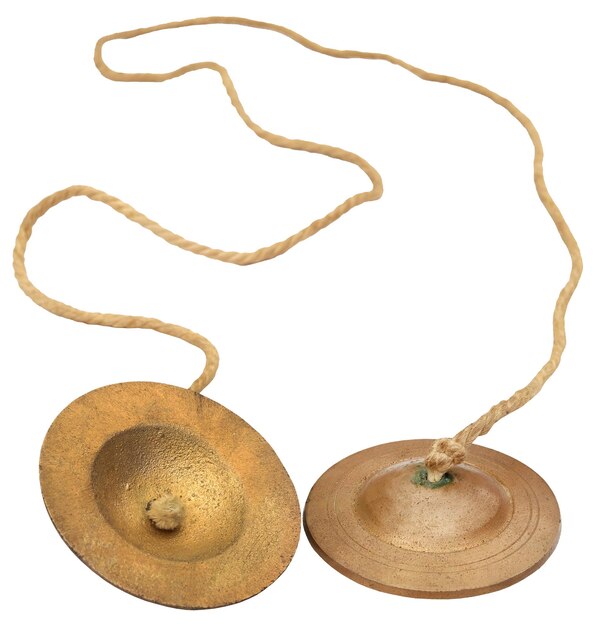 Photo indian musical instrument named as manzira