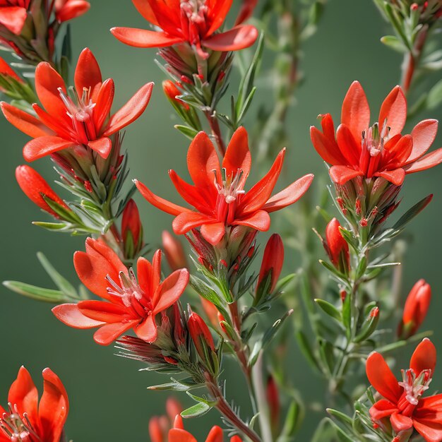 Photo indian paintbrush castilleja spp 1