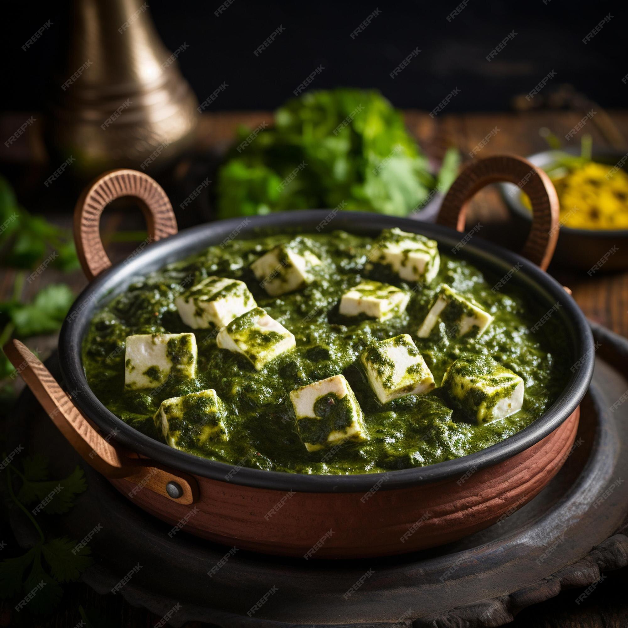 Premium AI Image | Indian Palak Paneer Curry