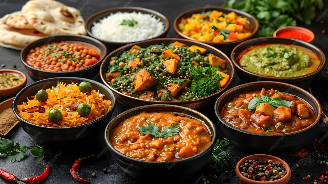 Premium Photo  Indian Regional Buffet A Culinary Journey Across India 