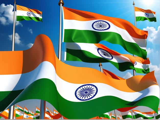 Indian republic day poster