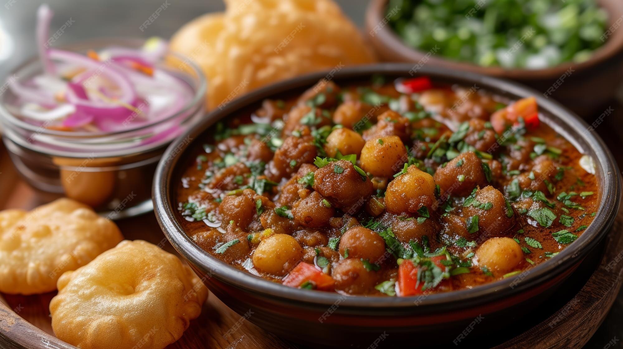 Premium Photo | Indian Street Food Culinary Generative AI